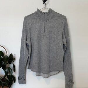 NIKE Dry Fit Running Women's Quarter-Zip Top Size L